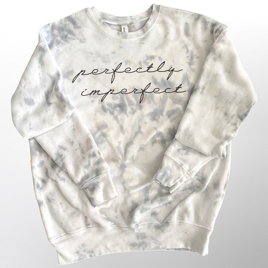 Perfectly Imperfect Tie Dyed Sweatshirt