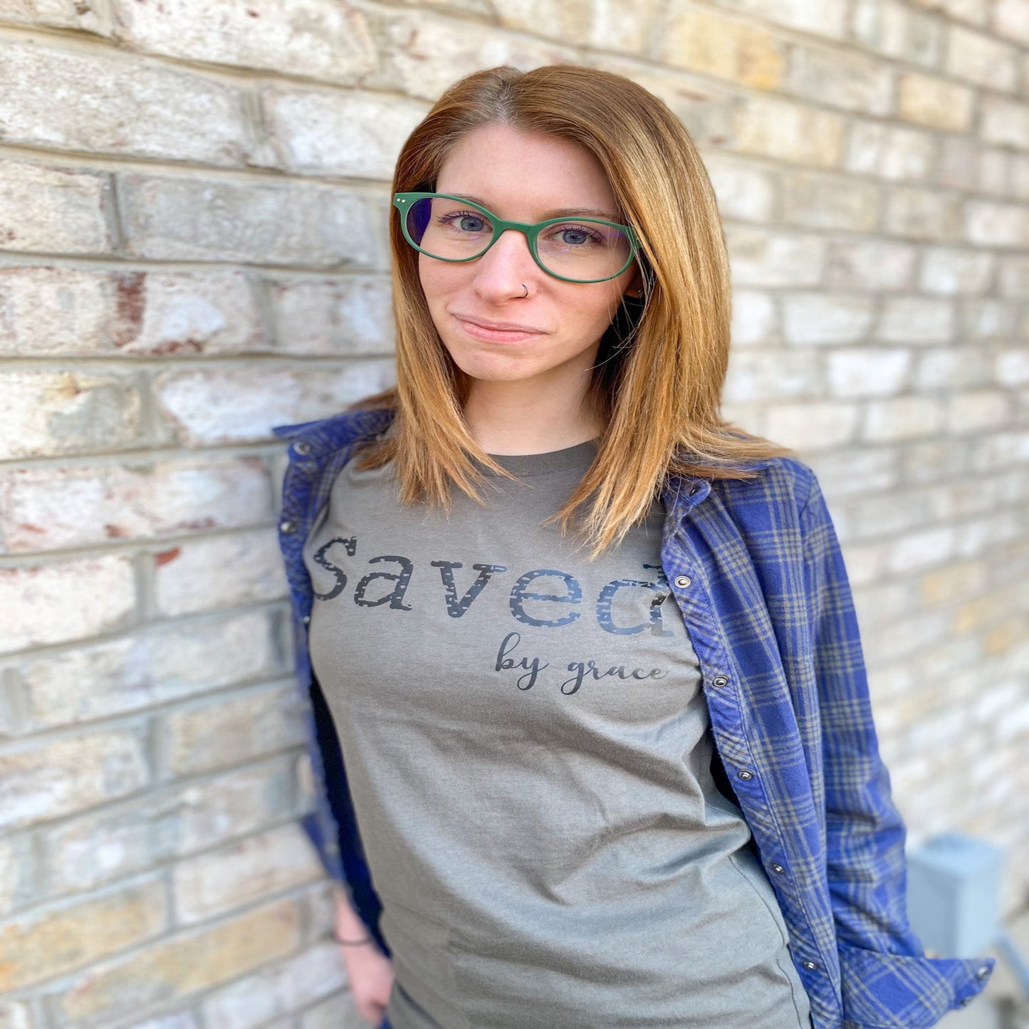 Saved By Grace T-shirt-More Colors